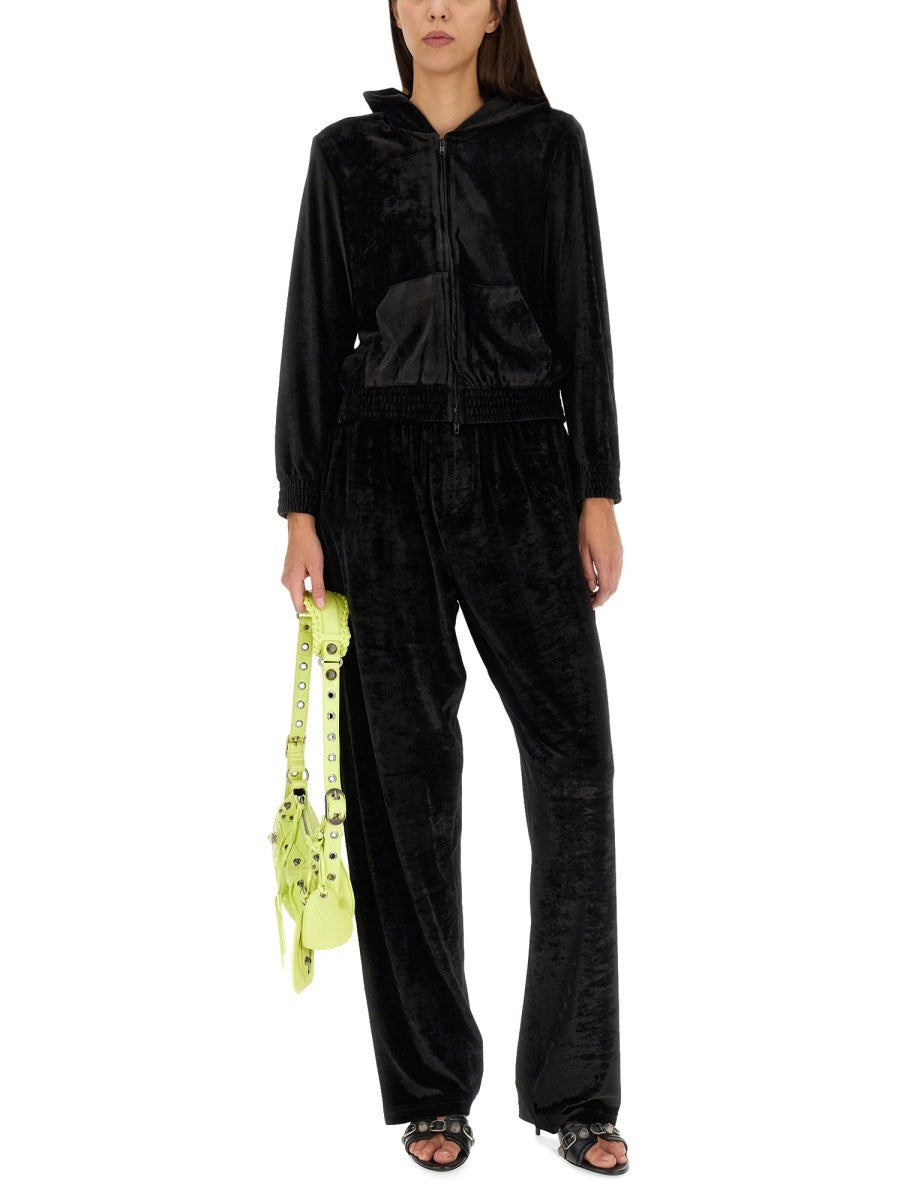 Balenciaga BB PARIS BLUZA Z ZAMKIEM
