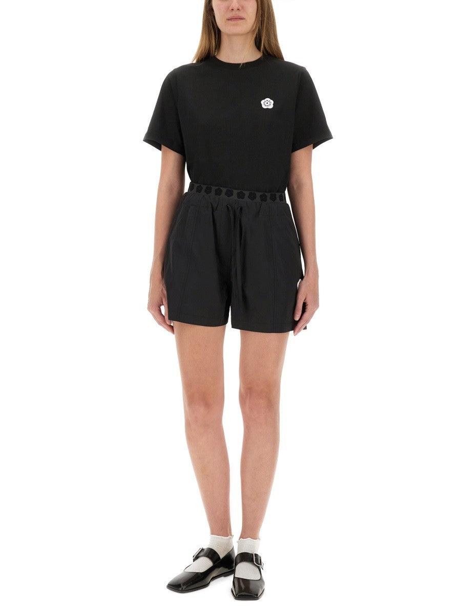 Kenzo "BOKE FLOWER" BAVLNENÉ TRIČKO