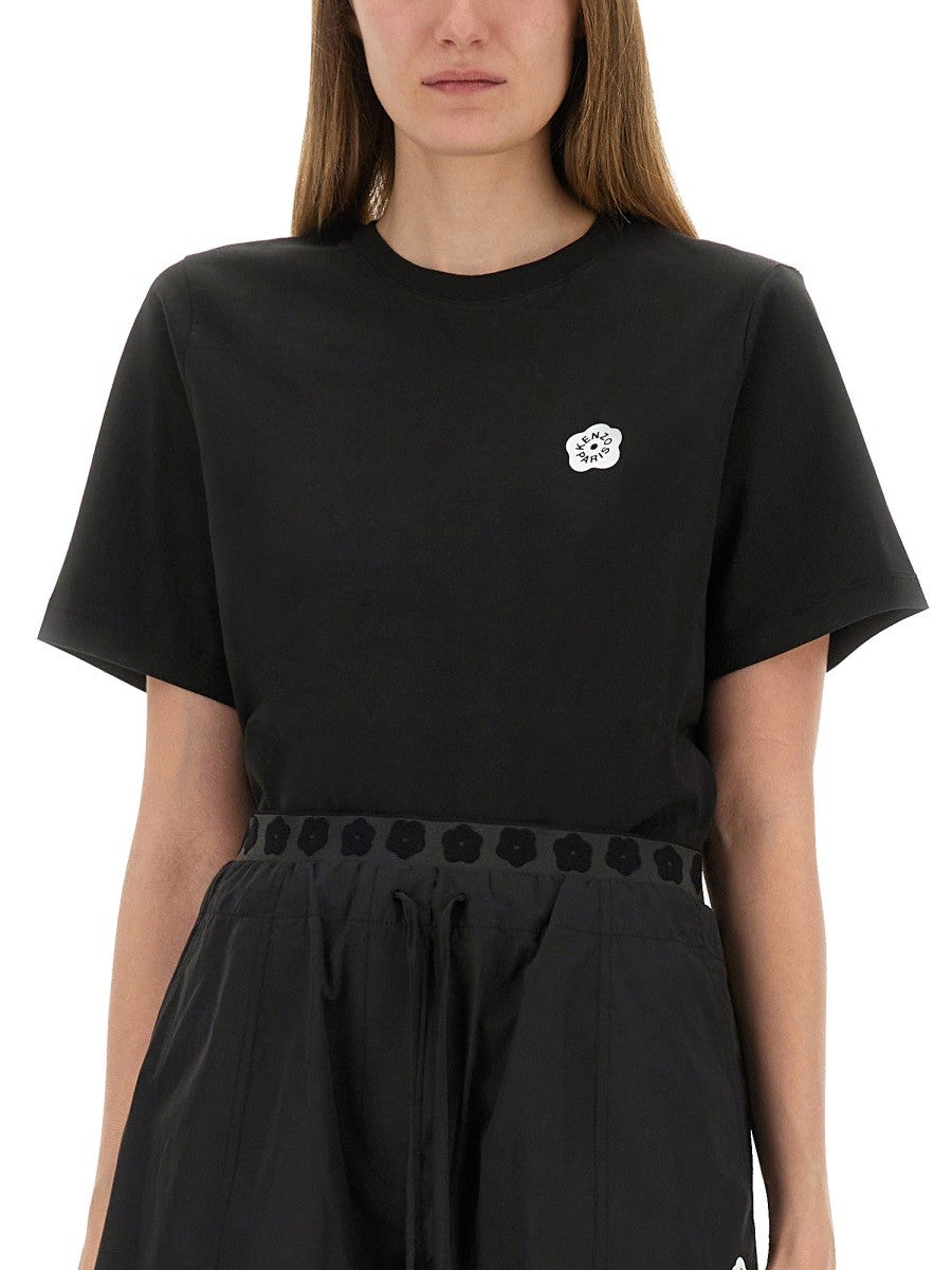 Kenzo "BOKE FLOWER" BAVLNENÉ TRIČKO