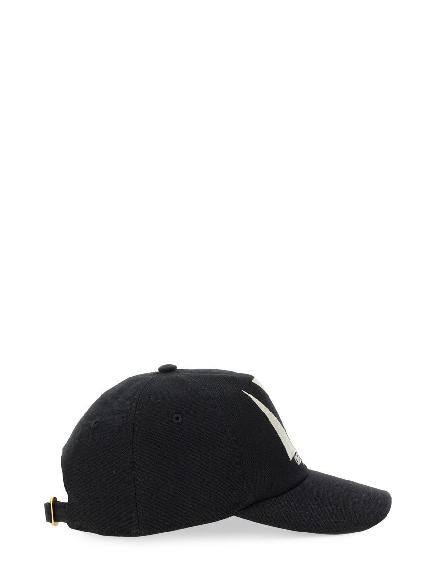 Valentino Garavani "CHEZ VALENTINO" CASQUETTE DE BASEBALL BRODÉE