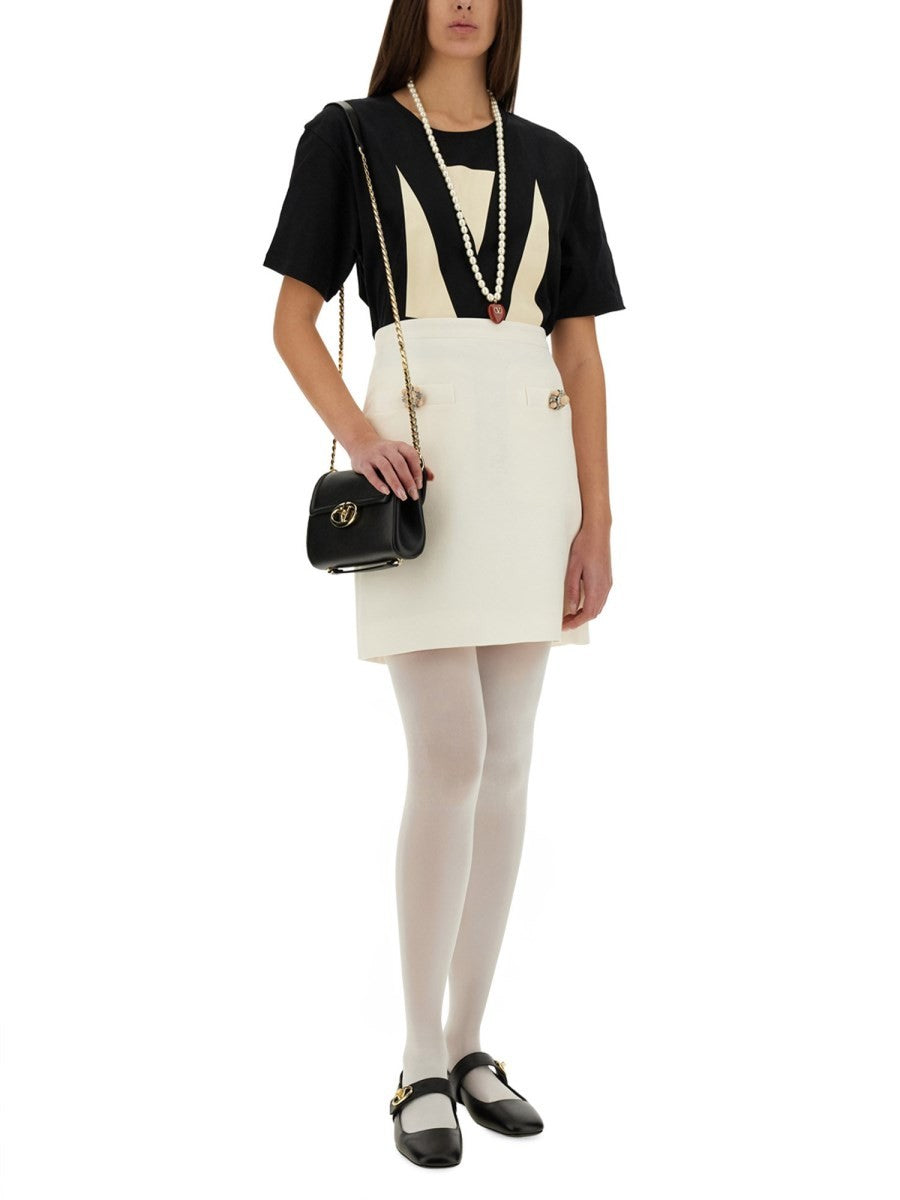 Valentino "CHEZ VALENTINO" T-SHIRT IMPRIMÉ