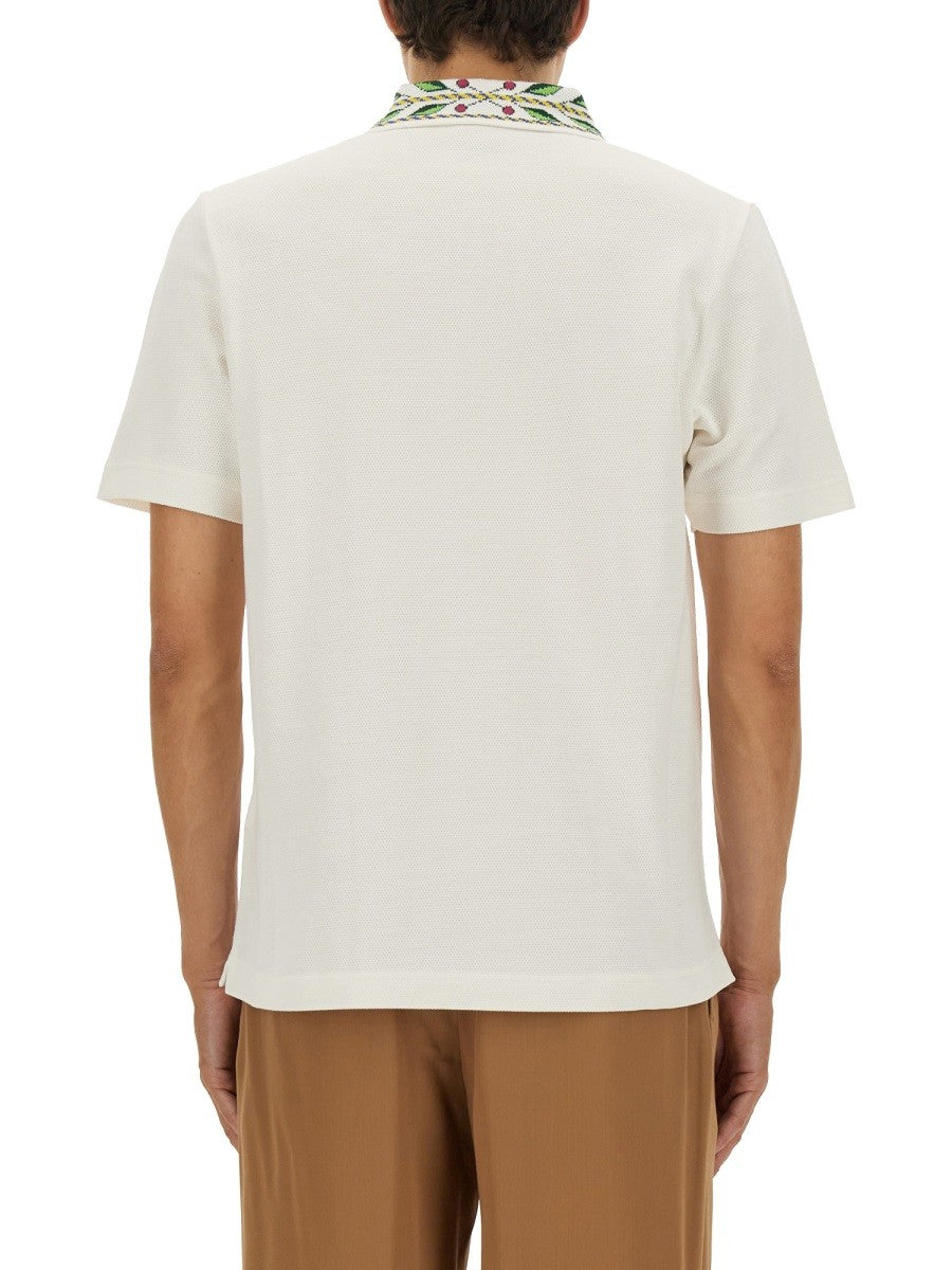 Casablanca „CLASSIC LAUREL“ PIQUE POLOSHIRT