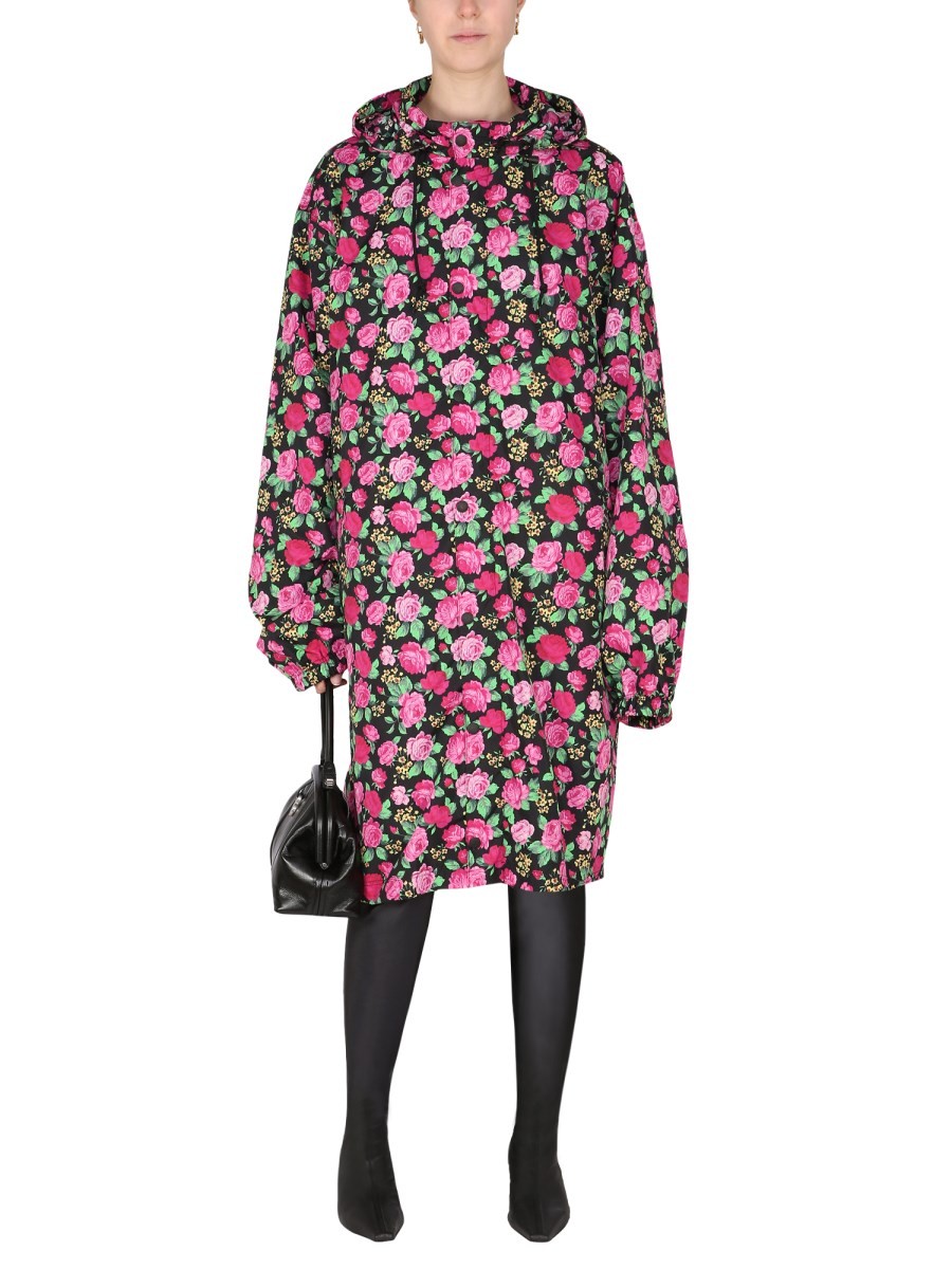 Balenciaga FRAKKE MED BLOMSTERMØNSTER
