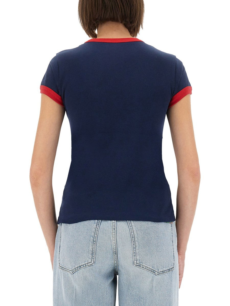 Valentino CAMISETA DE ALGODÓN JERSEY