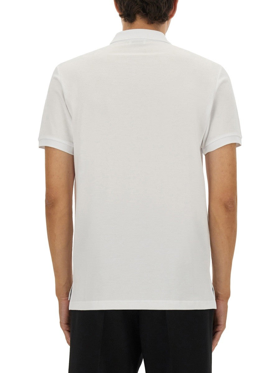 Moschino PIQUÉ-POLOSHIRT AUS BAUMWOLLE