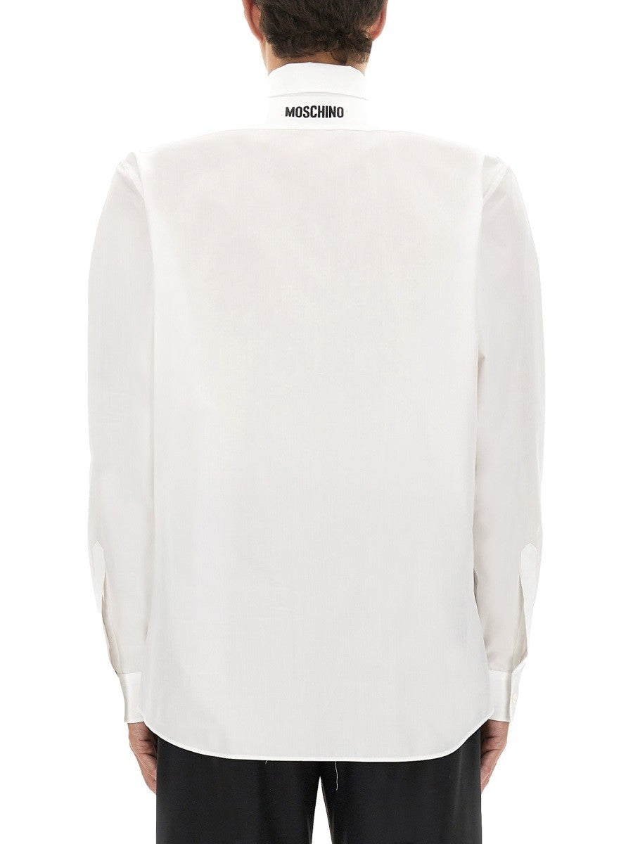 Moschino katoenen poplin overhemd