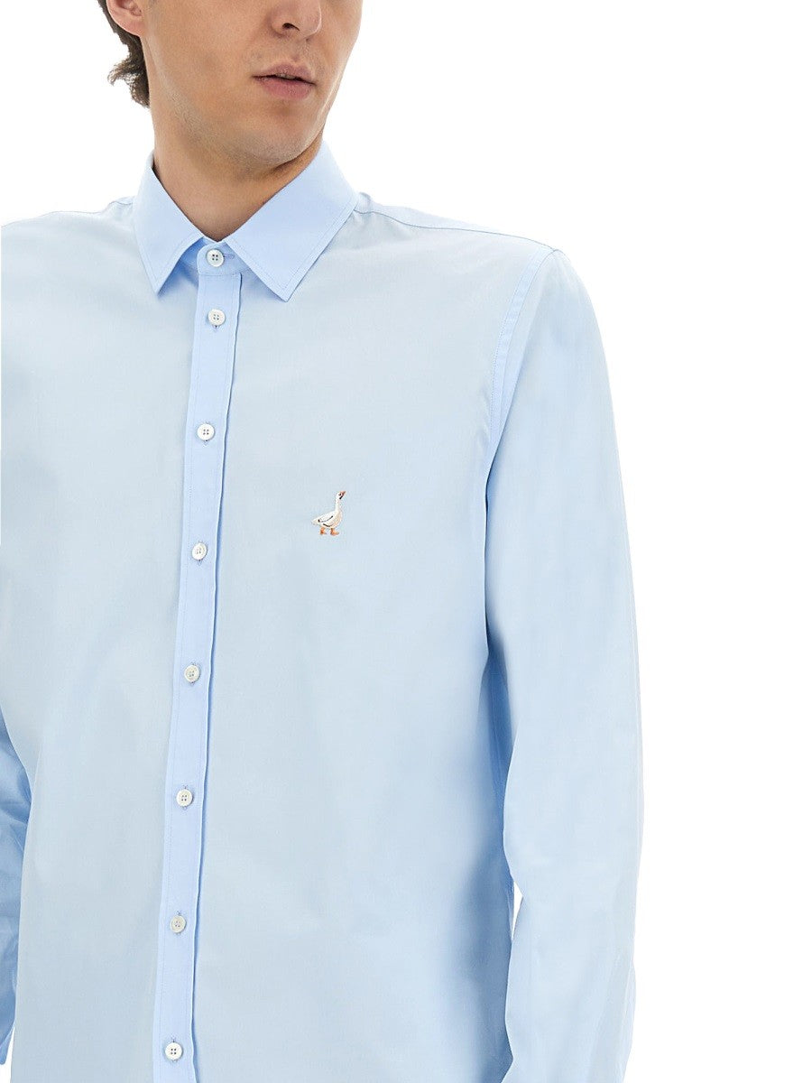 Moschino katoenen poplin overhemd