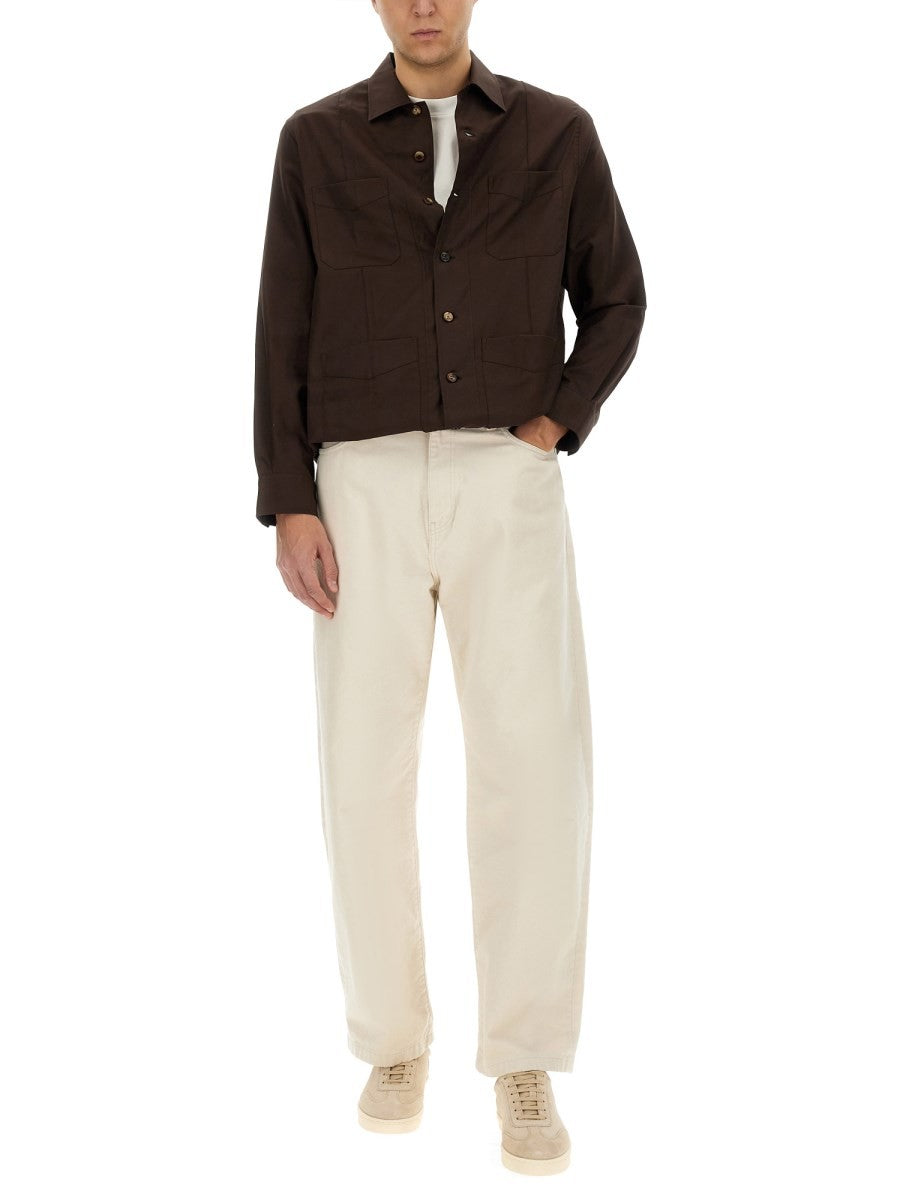 Brunello Cucinelli CAMISA DE ALGODÓN