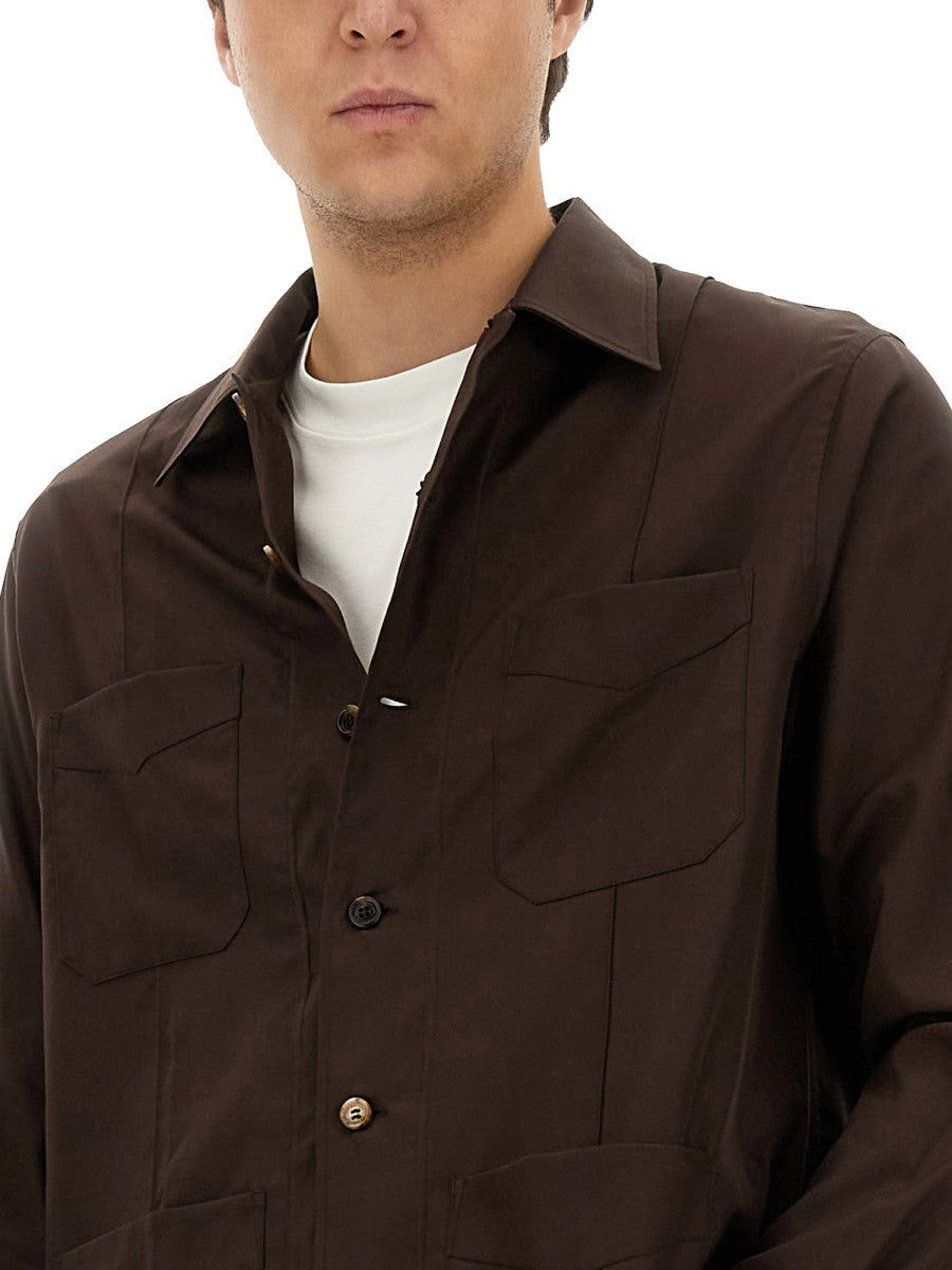 Brunello Cucinelli CAMISA DE ALGODÓN
