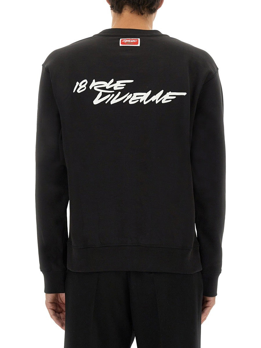Kenzo BAUMWOLL-SWEATSHIRT "KENZO X FUTURA 2000"