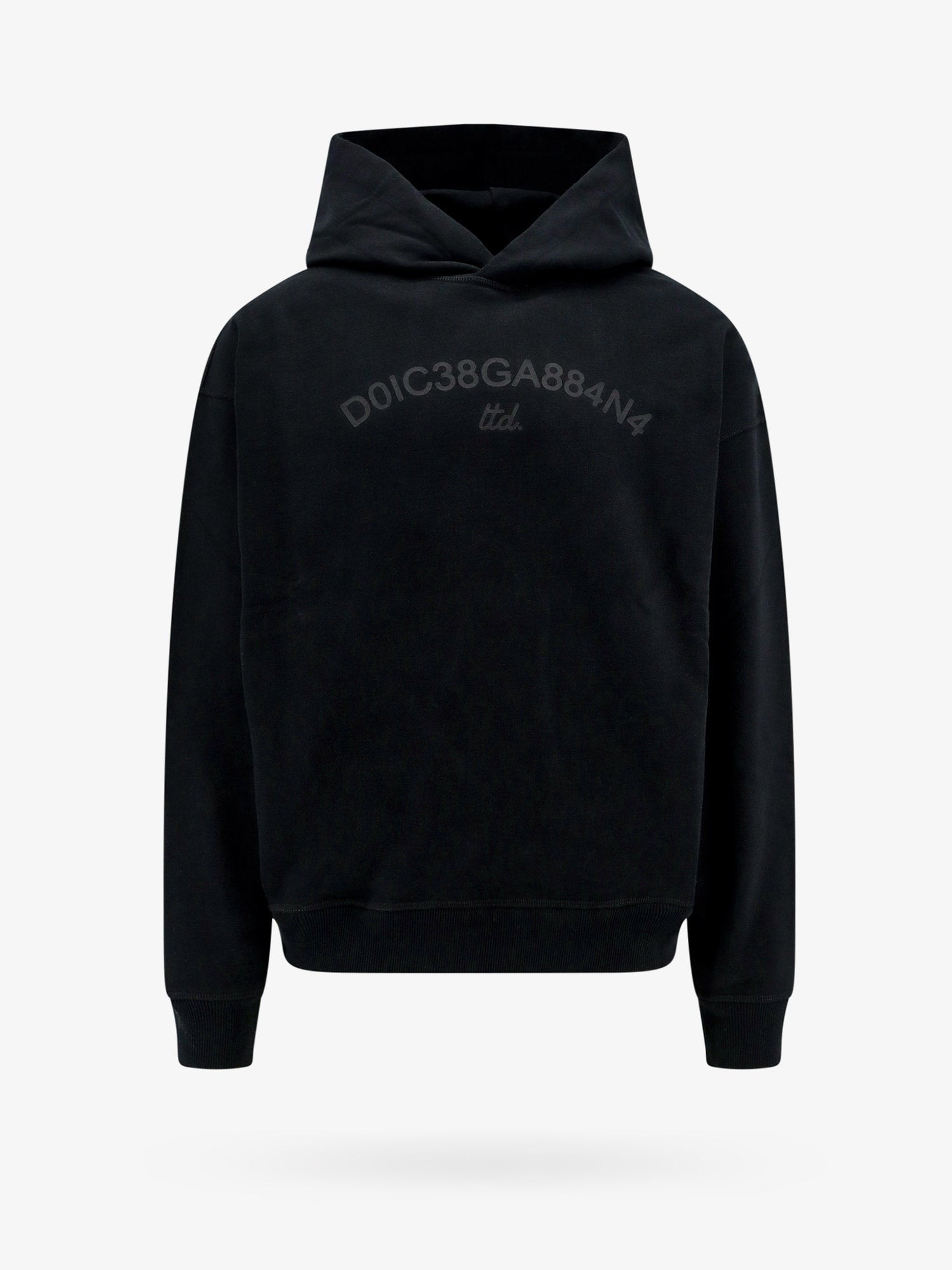 25SS DOLCE & GABBANA コットン フロントロゴ スウェットシャツ Dolce & Gabbana フロントロゴ入りコットンスウェットシャツ