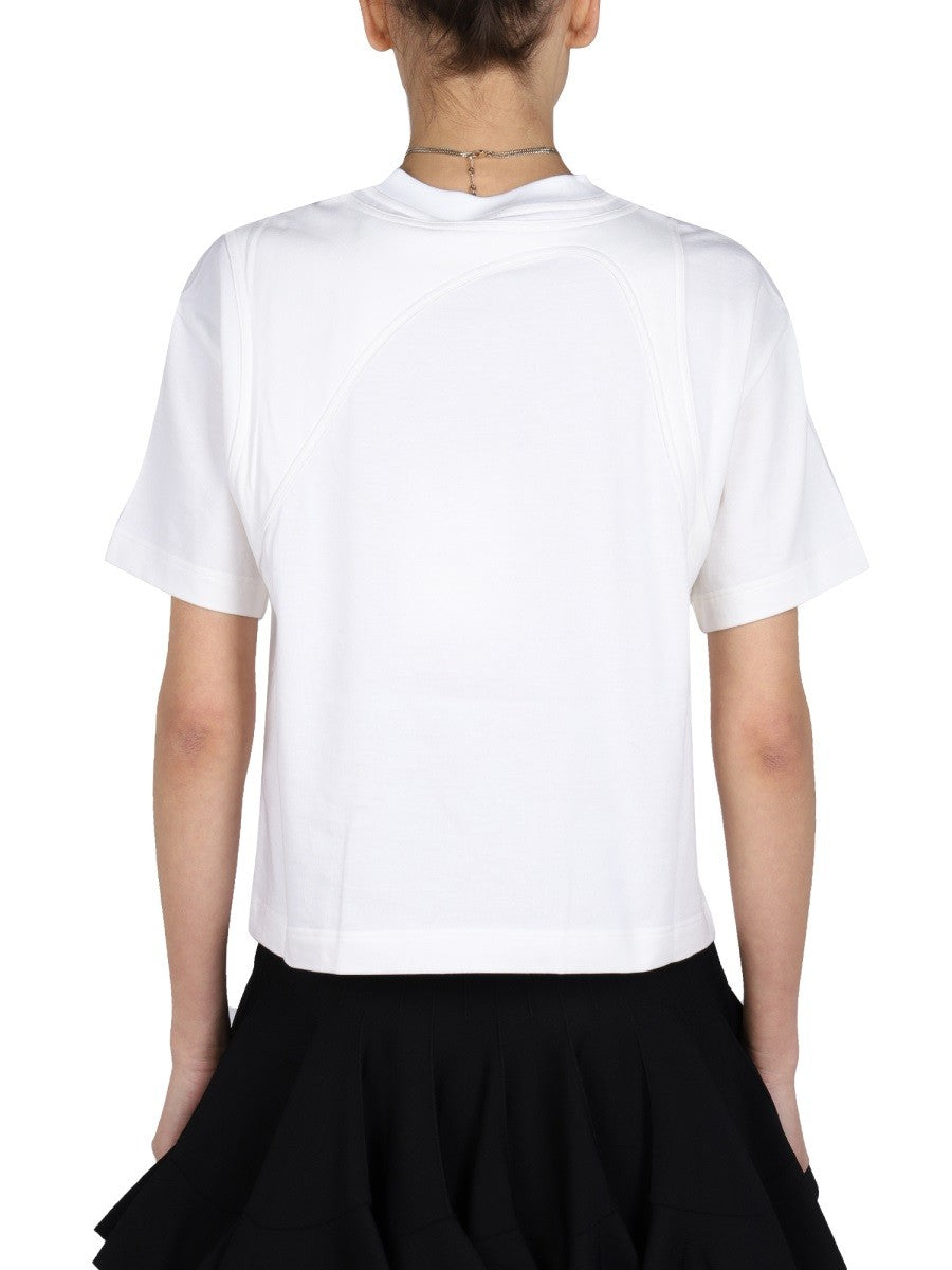 Alexander Mcqueen Rundhalsad T-SHIRT