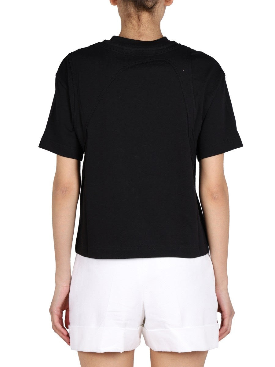 Alexander Mcqueen تي شيرت بياقة دائرية