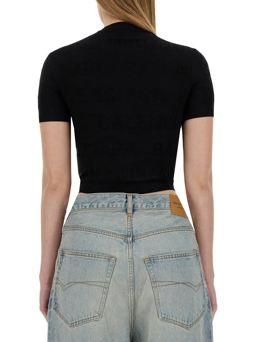 Balenciaga KRÓTKA KOSZULA