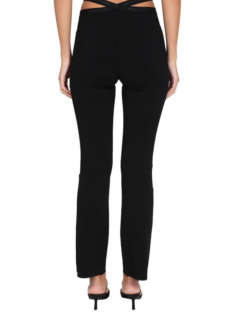Alexanderwang.T KRYSSLEGGINGS MED LOGO