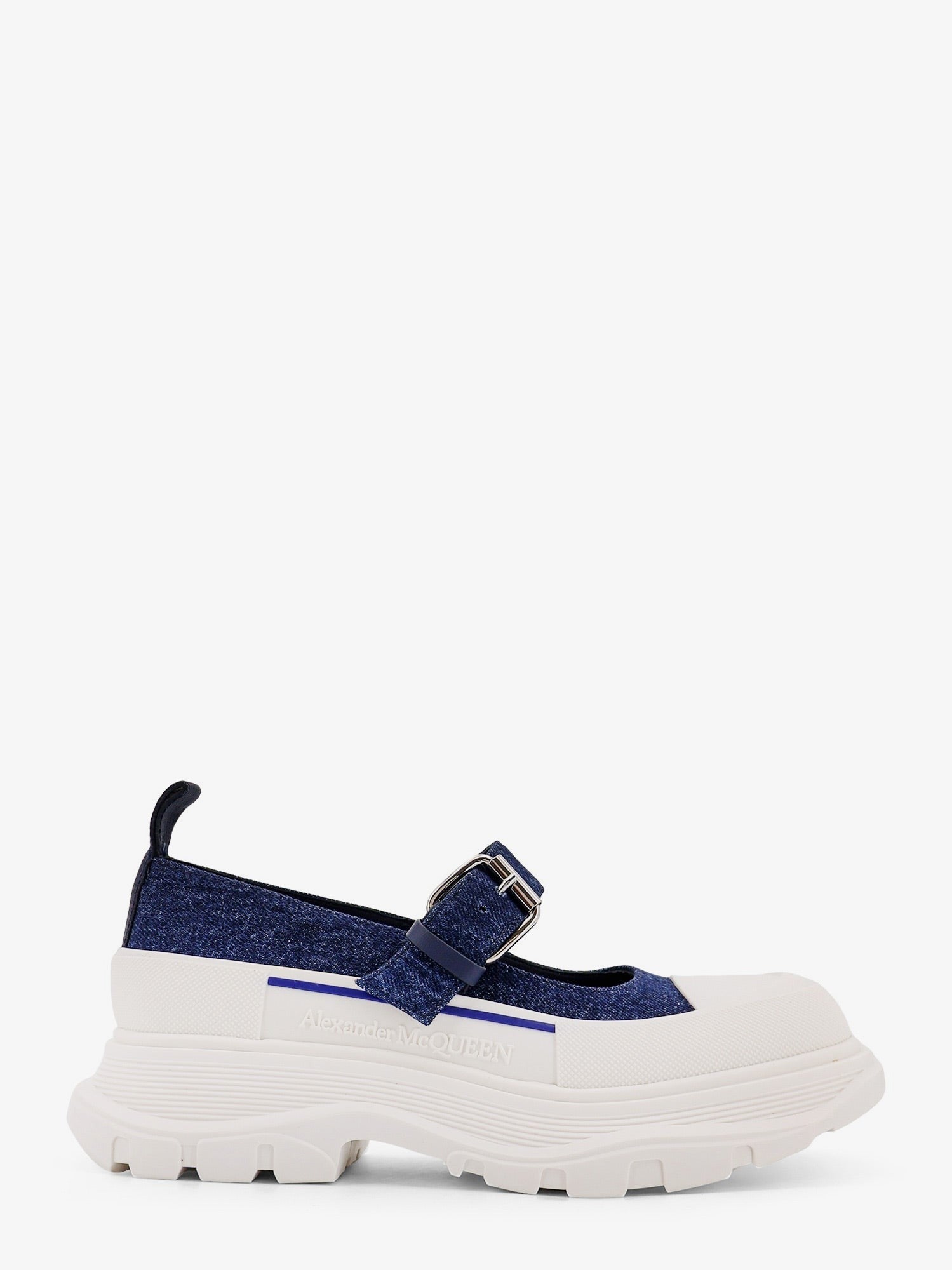 人気!【ALEXANDER MCQUEEN】デニムメリージェーン Alexander Mcqueen デニム メリージェーン | ブルー – MoonFits