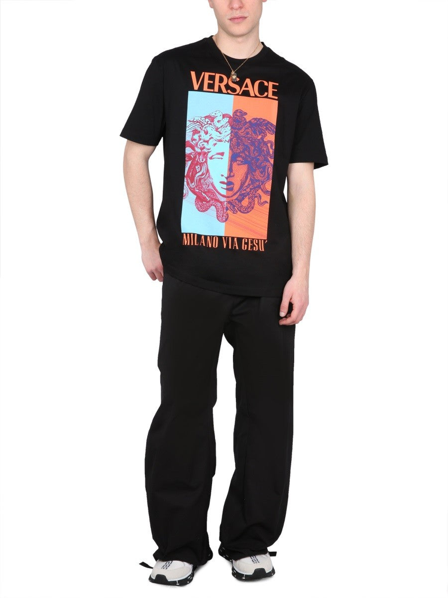 Versace BROEK MET TREKKOORD