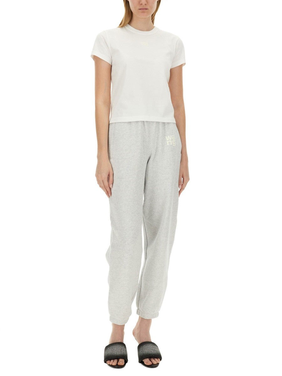 Alexanderwang.T ESSENSIELL KRYMPET T-SKJORTE