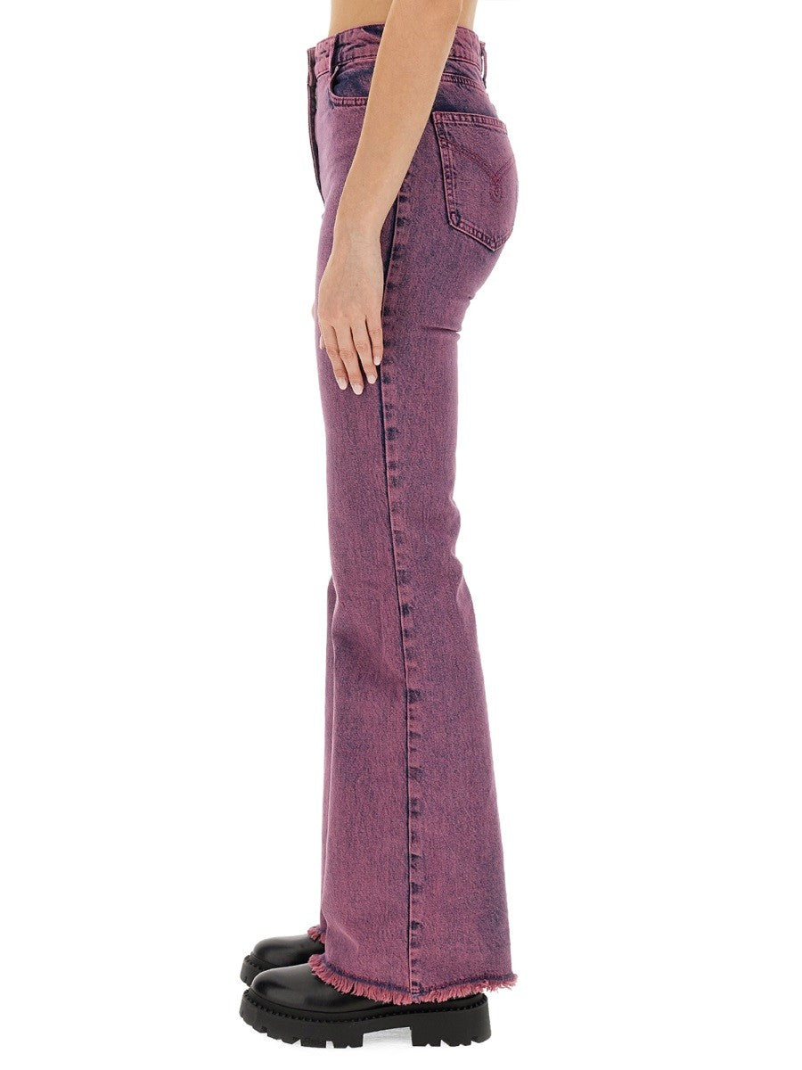 Moschino Jeans ROZŠÍRENÉ NOHAVICE