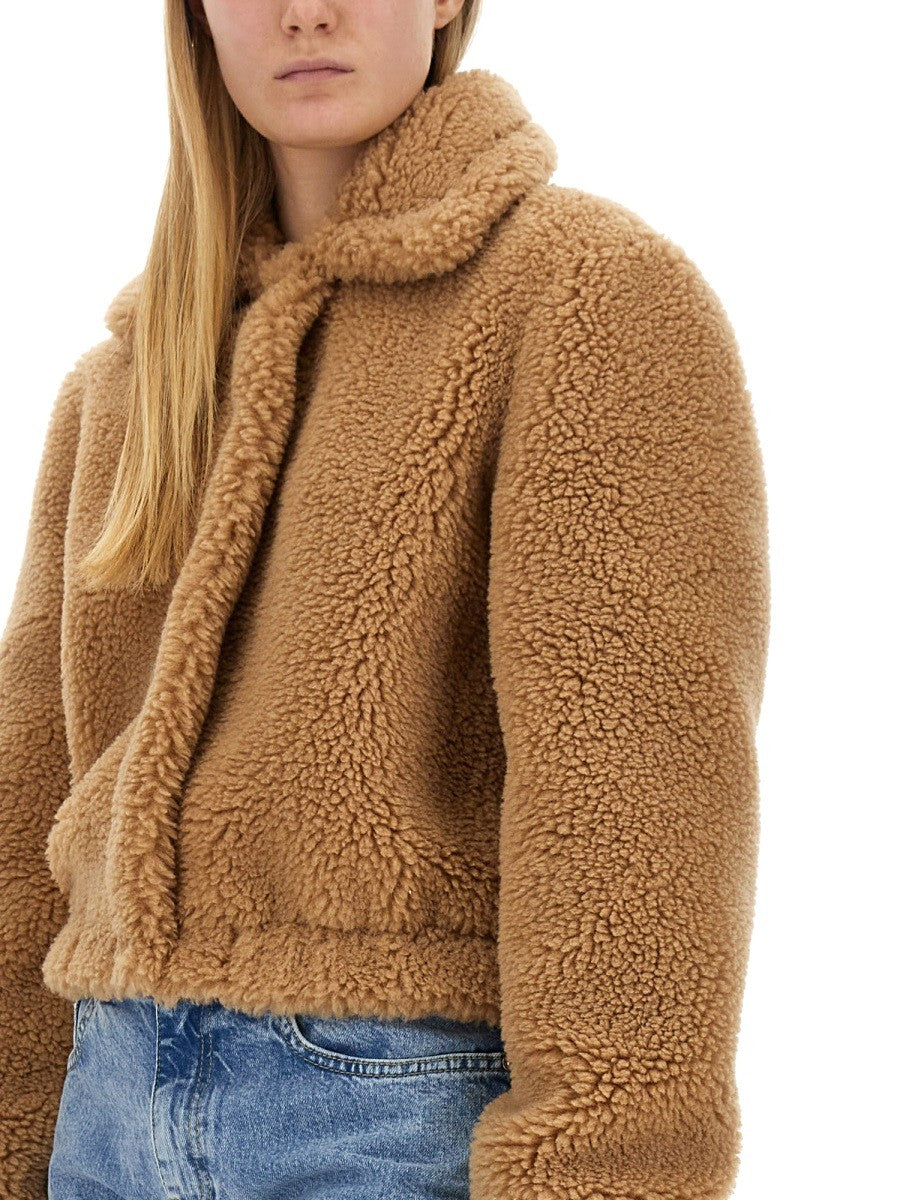 Moschino Jeans BUNDA S KOŽUŠKOVÝM EFEKTOM