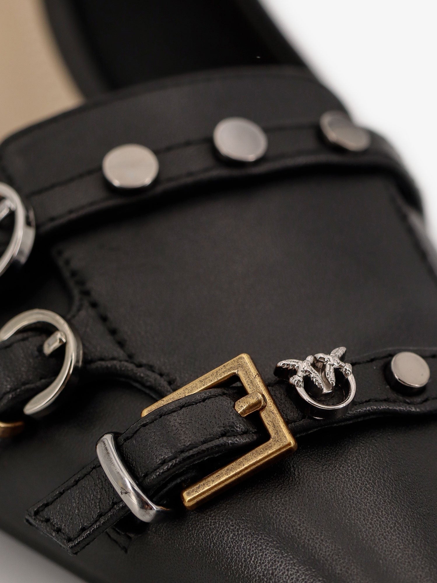 Pinko Gloria 12 zapatos de tacón de piel