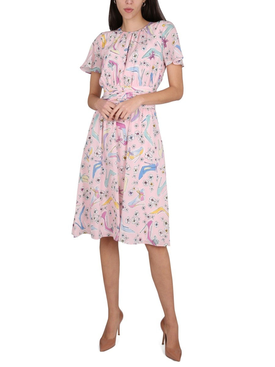 Boutique Moschino "HEELS AND FLOWERS" MEKKO