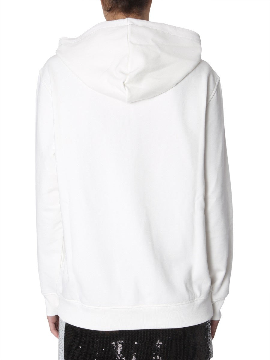 Moschino سويت شيرت بقبعة