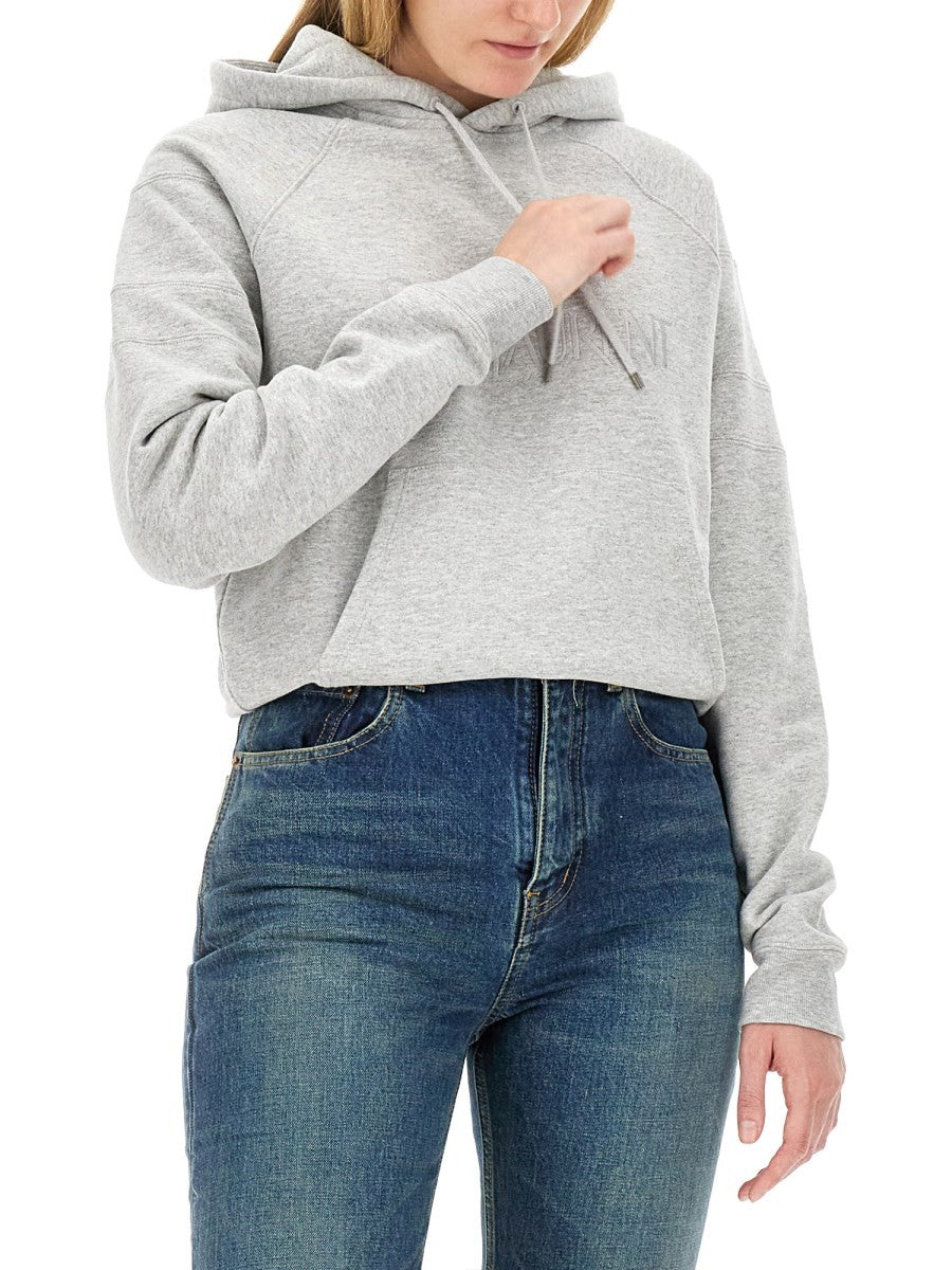 Saint Laurent Camisola com Capuz