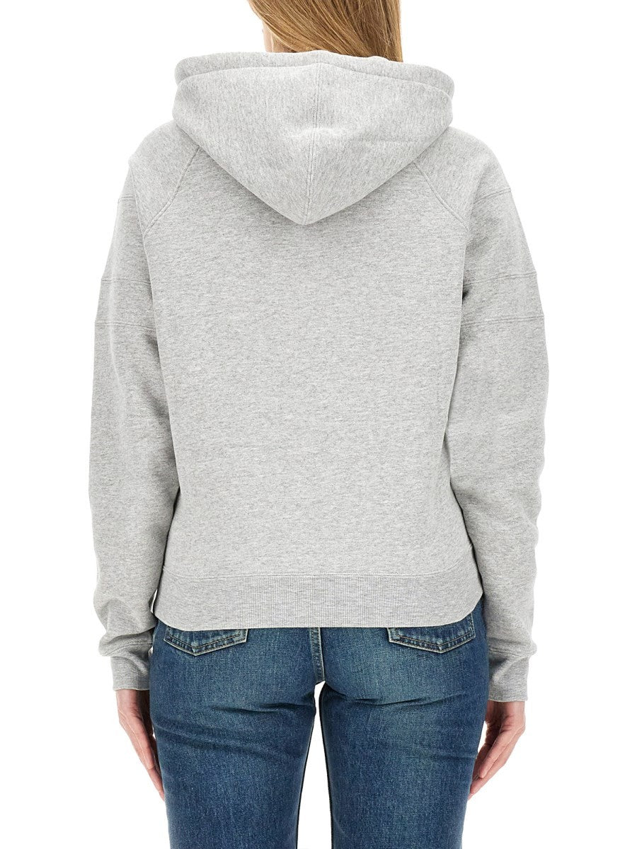 Saint Laurent Camisola com Capuz