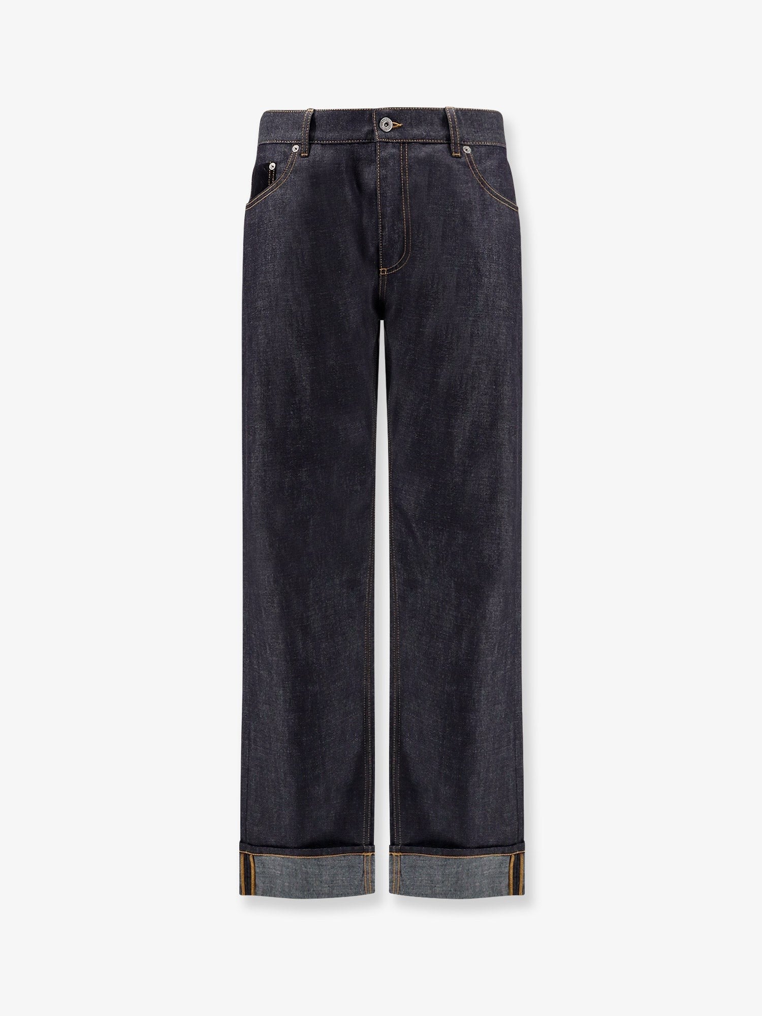 デニム・ジーパン BOTTEGA VENETA Wide leg jeans with turn ups Bottega Veneta Wide leg jeans with turn ups | Indigo – MoonFits