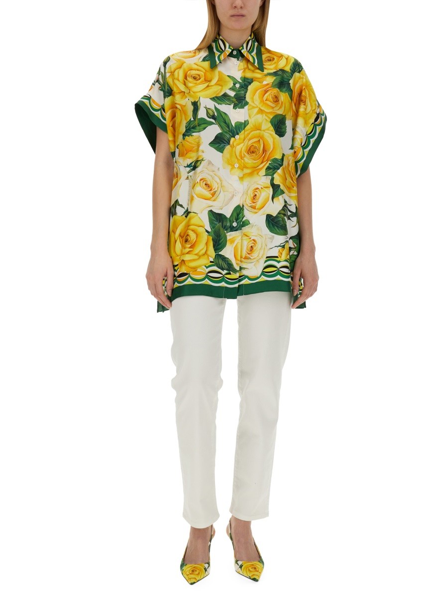 Dolce & Gabbana DŽÍNSY Z DENIMU