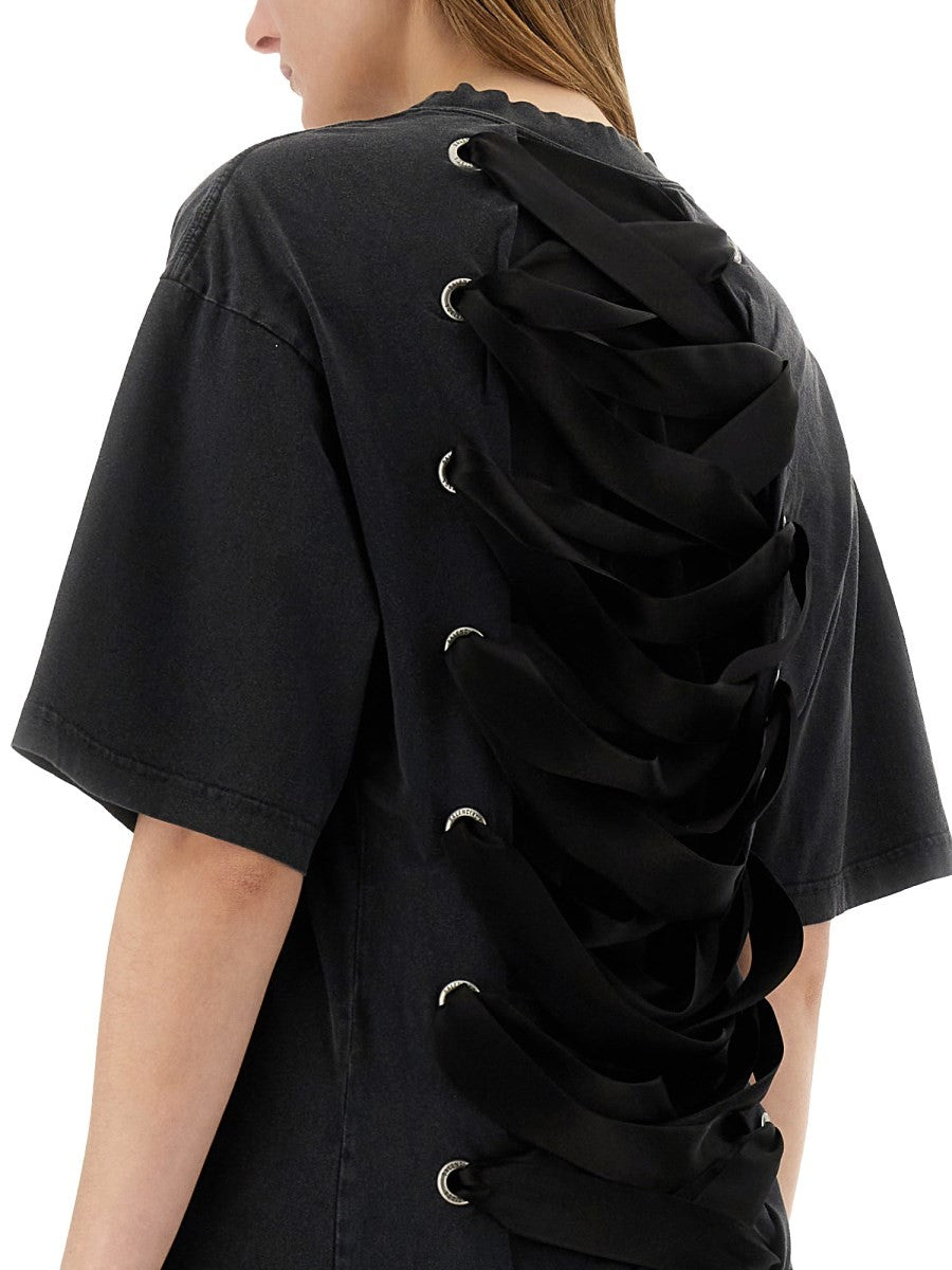 Balenciaga 「レースアップ」Tシャツ