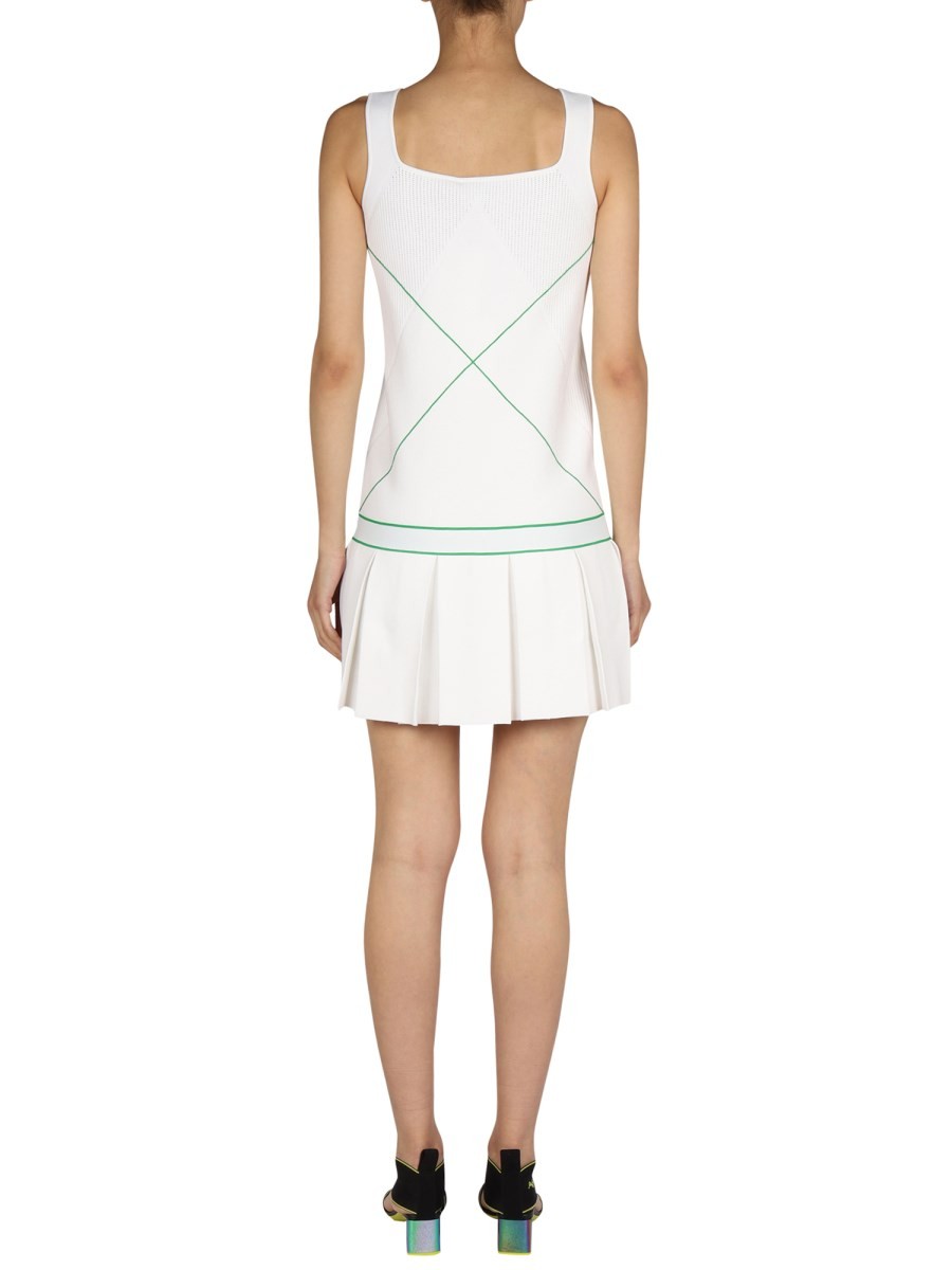 Bottega Veneta SUKIENKA Z HAFTOWANYM LOGO