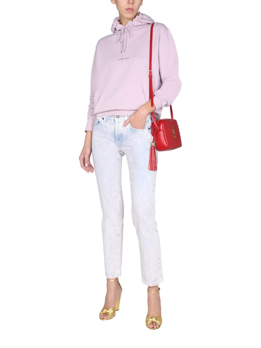 Saint Laurent DŽÍNSI S NÍZKÝM PASEM