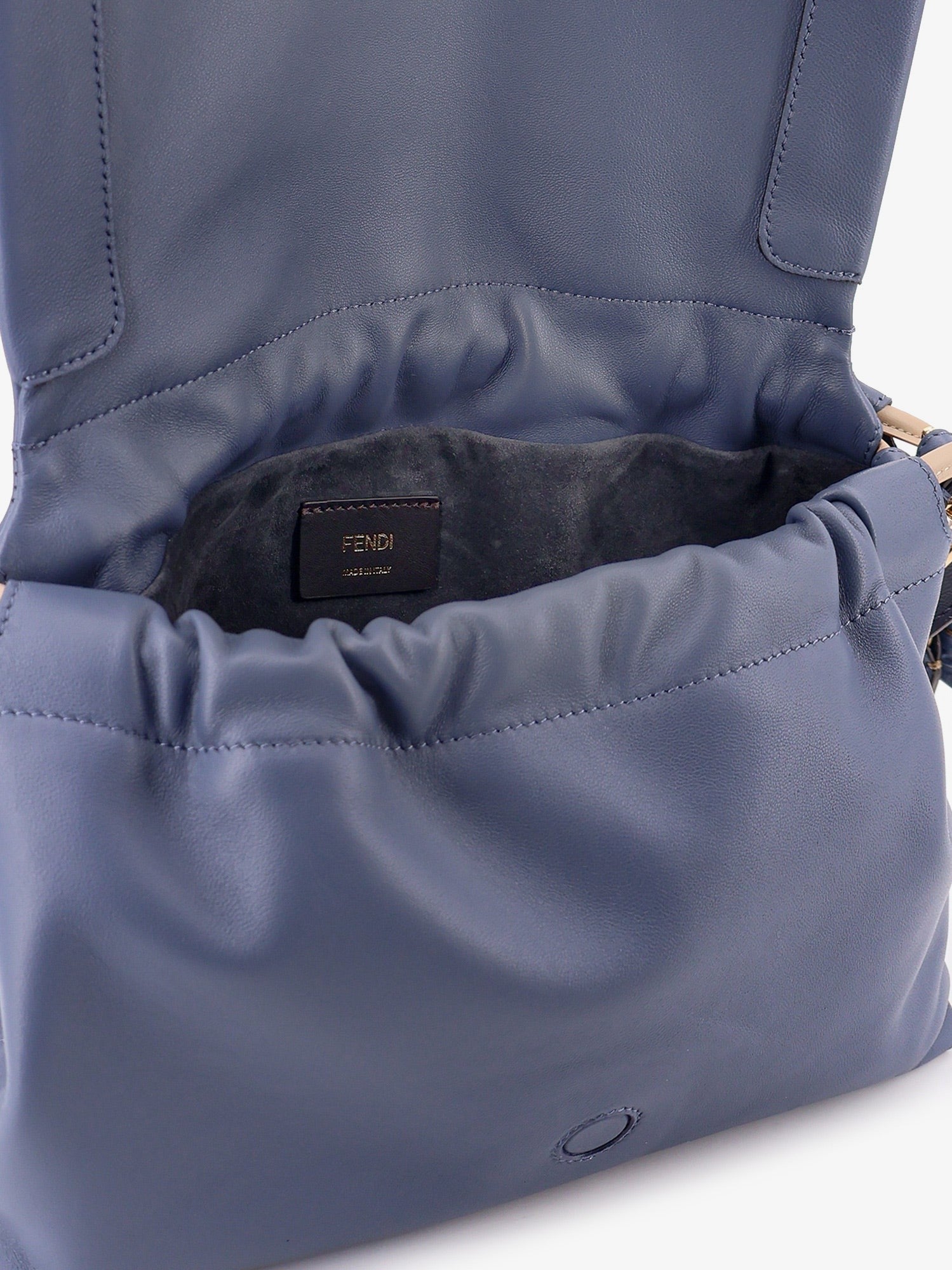Fendi Mamma Baguette Petit sac bandoulière en cuir