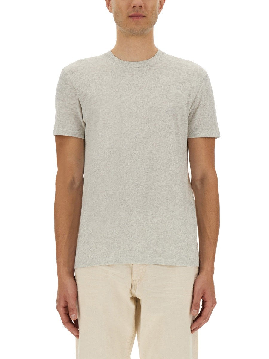 Tom Ford MELANGE T-SHIRT I BOMULDSBLANDING