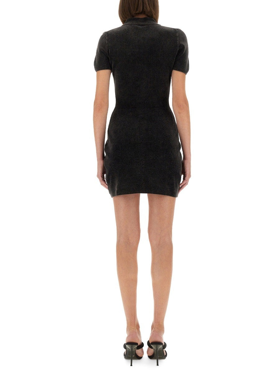 Alexander Wang MINI SUKNELĖ SU POLO APYKAKLE