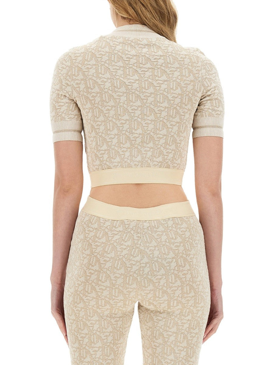 Palm Angels SWETER Z MONOGRAMEM