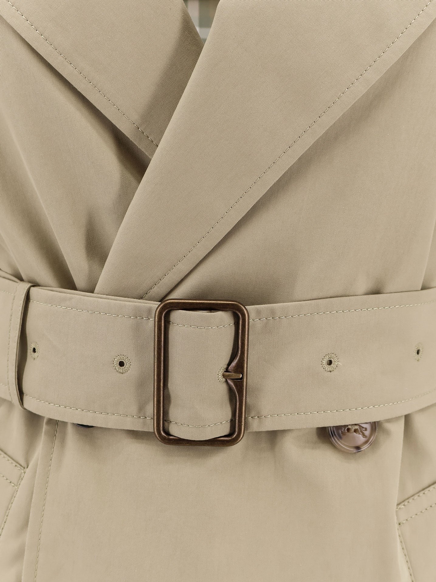 Burberry Organický bavlnený trenčkot s károvanou podšívkou