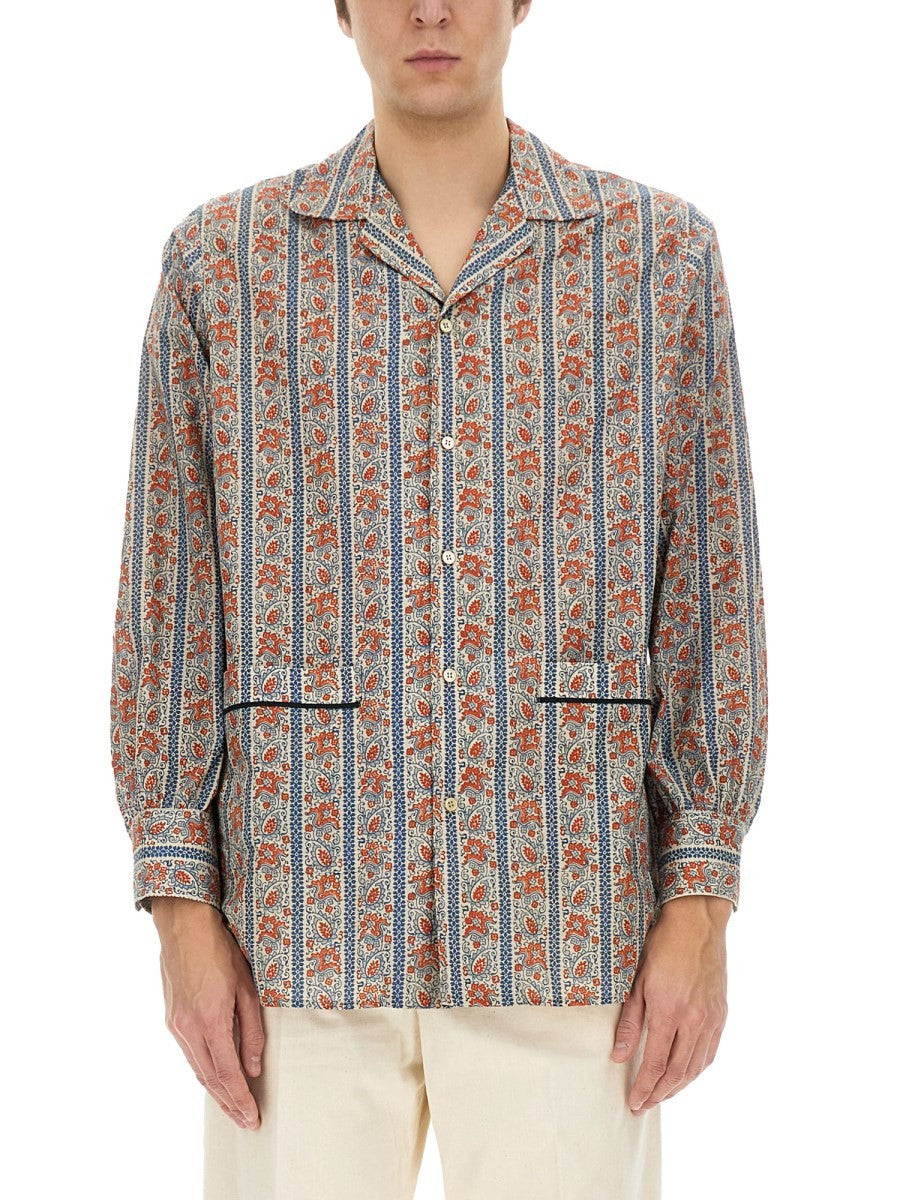 Tシャツ・カットソー VALENTINO PAJAMA SHIRT WITH \