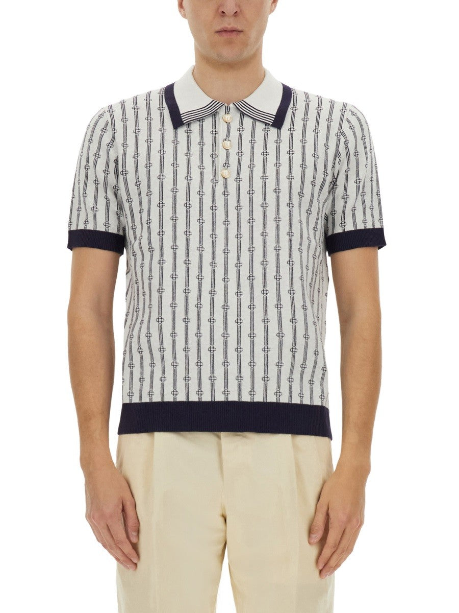 Casablanca POLO SHIRT "MONOGRAM"
