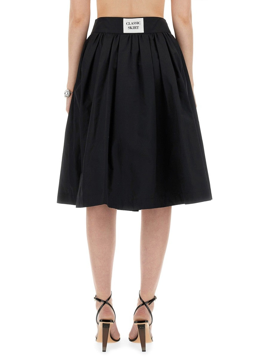 Moschino POPLIN SKIRT
