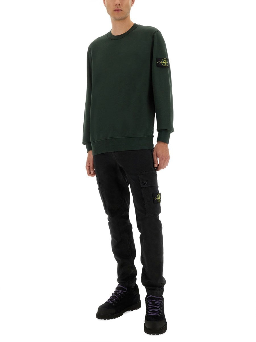 Stone Island SWEATSHIRT MIT REGULÄRER PASSFORM I