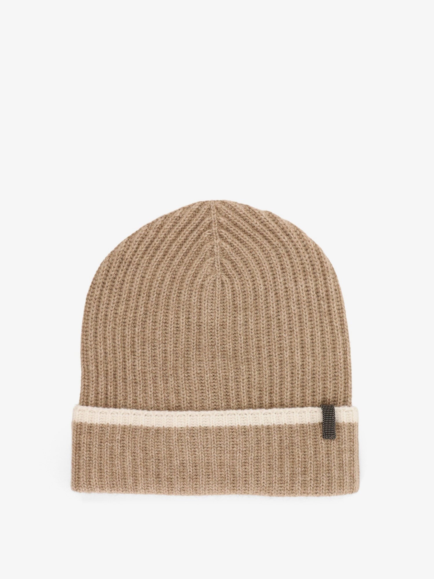 ハット BRUNELLO CUCINELLI Ribbed cashmere hat BROWN+PANAMA Brunello Cucinelli Ribbed cashmere hat | Brown/&/Natural