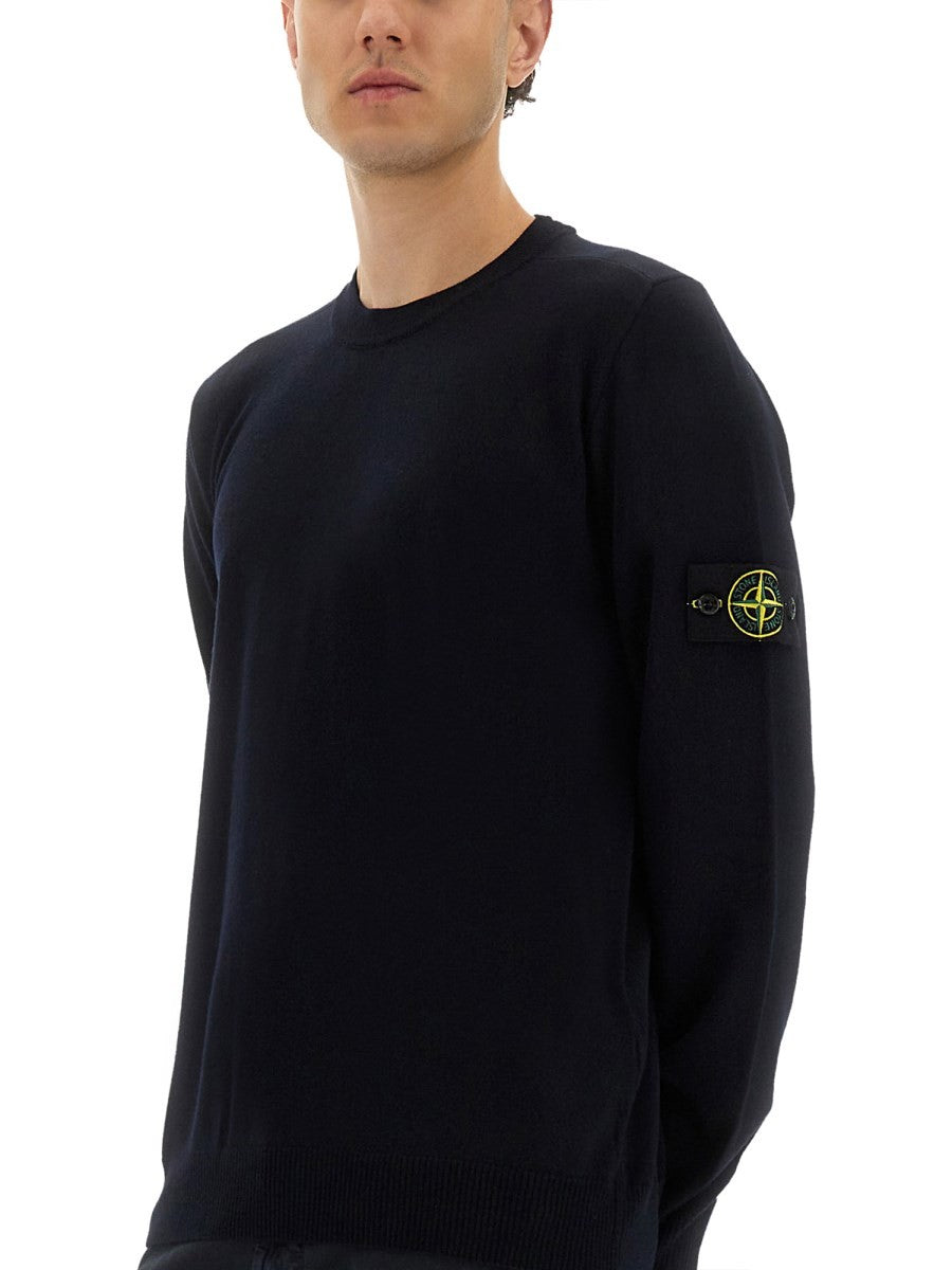 Stone Island RWS ODĽAHČENÝ VLNENÝ SVETER