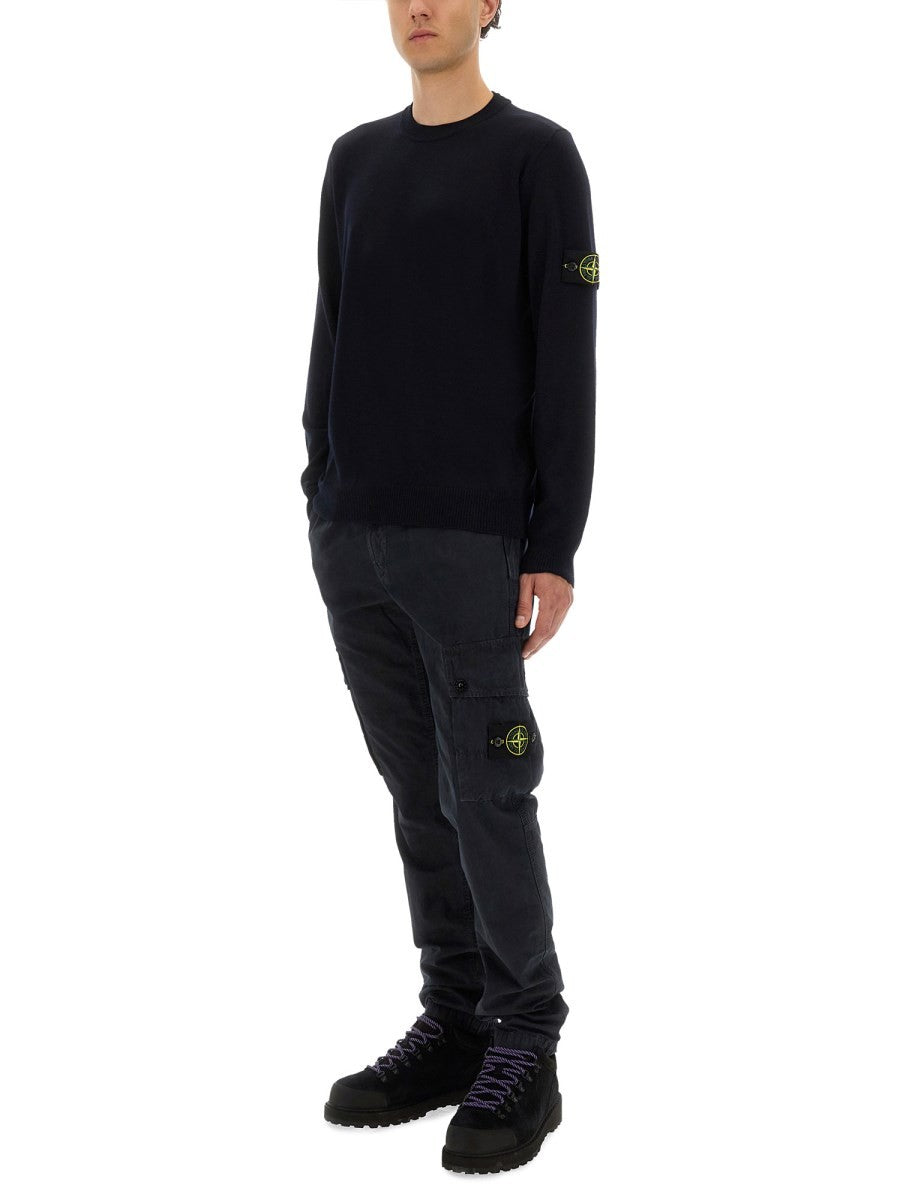 Stone Island RWS ODĽAHČENÝ VLNENÝ SVETER