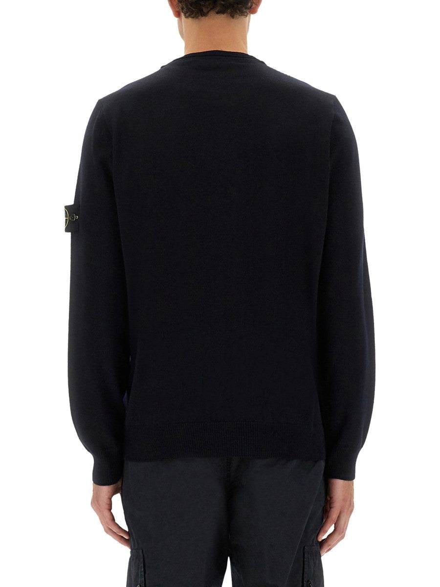 Stone Island RWS ODĽAHČENÝ VLNENÝ SVETER