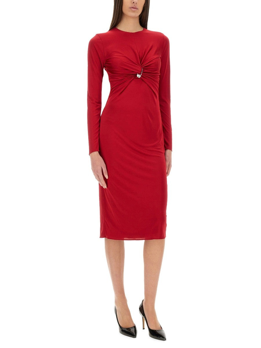 Versace MIDI ŠATY "SAFETY PIN"