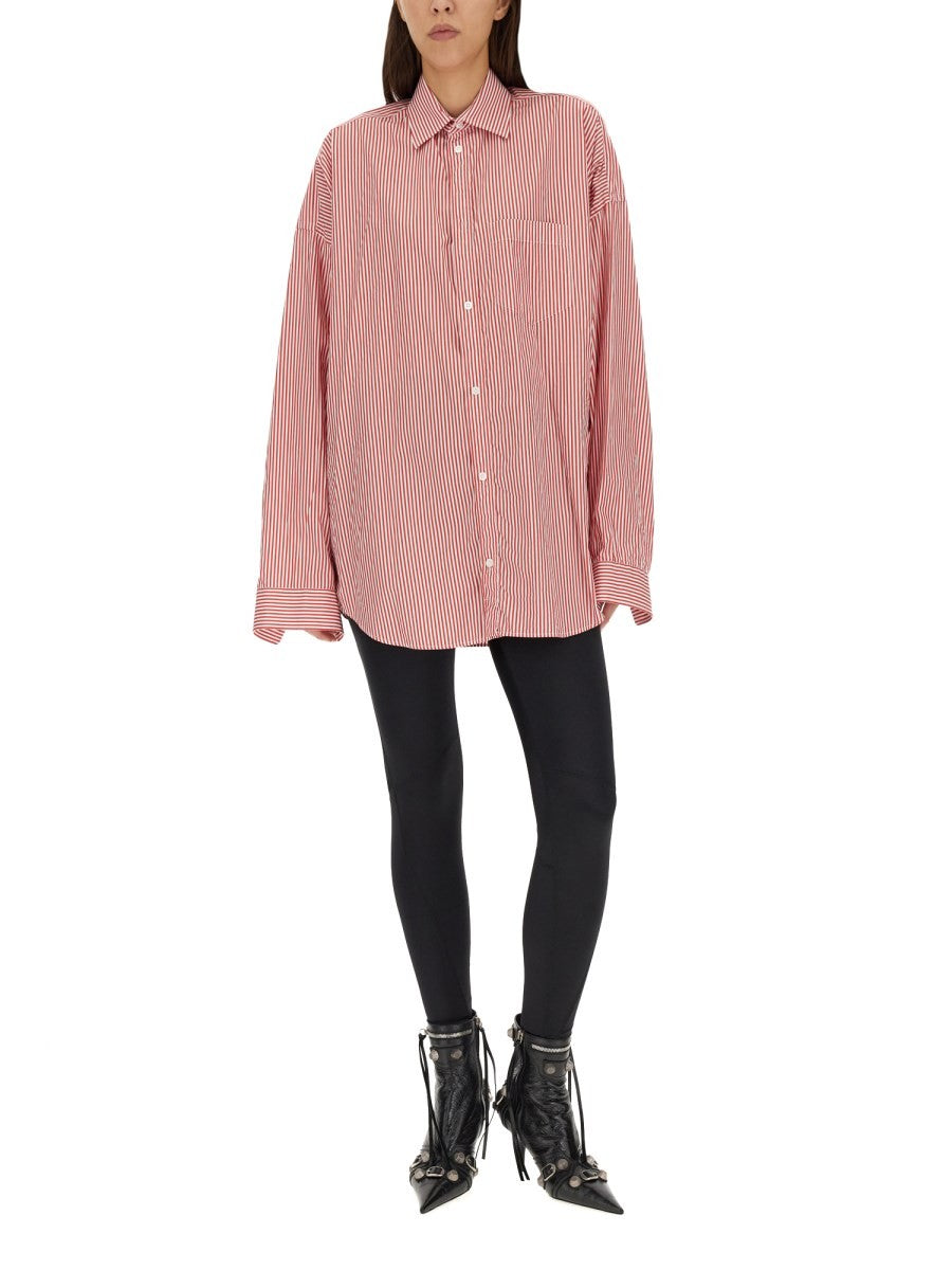 Balenciaga SKJORTE MED LOGO