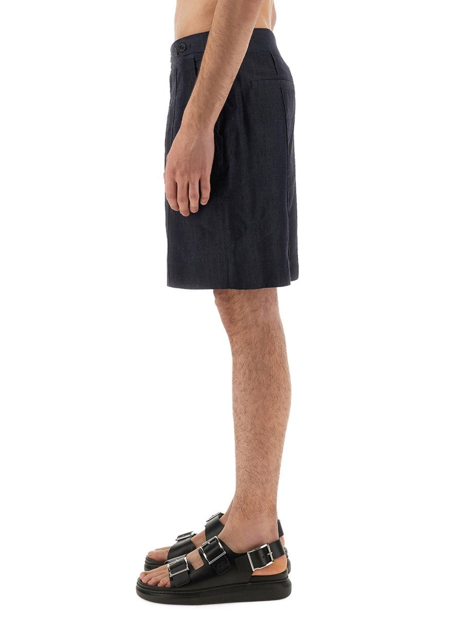 Alexander Mcqueen デニムショートパンツ